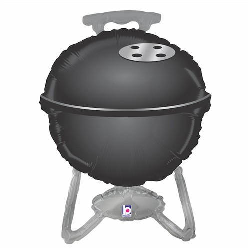 Óriás fólia lufi 32", 81cm, grill, barbecue, B35373cs, héliummal töltve