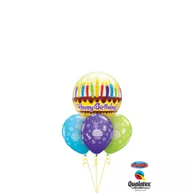   Héliumos luficsokor szülinapra, Happy Birthday - INGYENES GLS szállítással