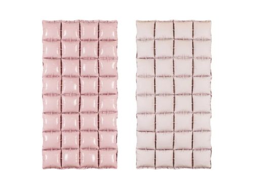 Háttér dekoráció lufiból, falpanel lufiból, Kétoldalas, Rózsaszín