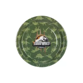 Papírtányér 23cm 6db dinoszaurusz, Jurassic World