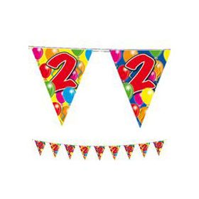 Zászlófüzér 2-es számmal, 10m, 04532