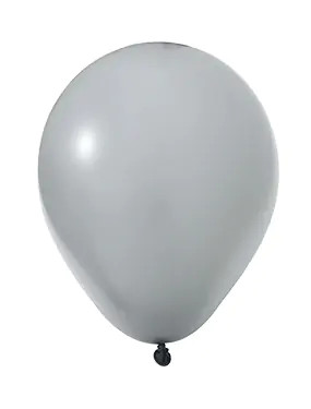 BALONEVI Latex lufi, 12" 30cm, 100db/cs, , Pastel Gray, Szürke