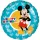 Lufi 17" 43cm Mickey, Happy Birthday