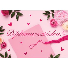 CARDEX Képeslap, Diplomaosztódra, borítékkal
