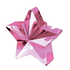   Léggömbsúly, nehezék 170g csillag forma, rózsaszín színben, 11780006