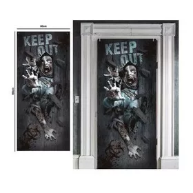 Zombi mintás ajtódekoráció 24249