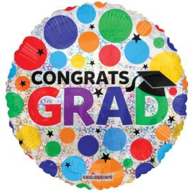 Ballagási fólia lufi 18" 45cm Congrats Grad