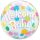 Bubbles lufi babaszületésre 22" 56cm - Welcome Baby, 25860, héliummal töltve
