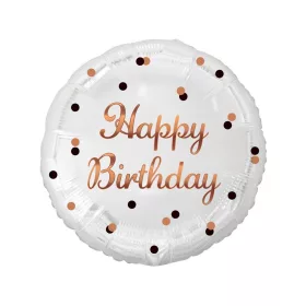 Szülinapi lufi 18" 45cm Happy Birthday