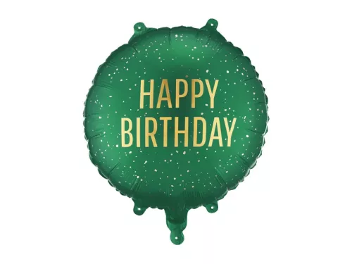 Szülinapi lufi 18" 45cm Happy Birthday