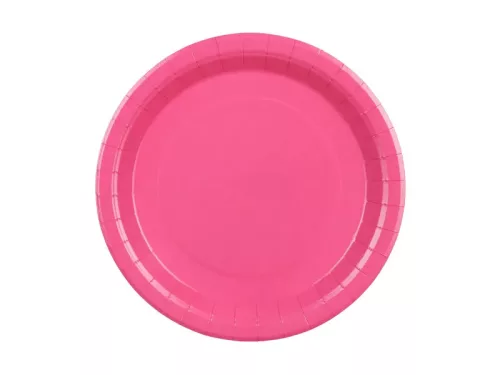 Papírtányér 18cm 6db Pink