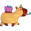 Óriás fólia lufi 32"  81cm boci, tehén, cow, 16455, héliummal töltve