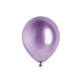   Lufi 12" (30cm-es) chrome, Glossy színek -  10db/csomag, Glossy Lila