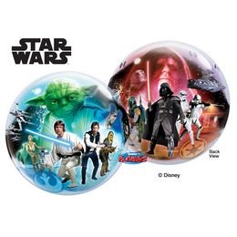 Mintás Bubbles lufi 22" 56cm   Disney Star Wars