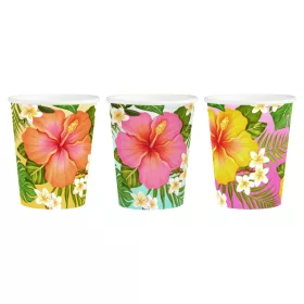 Papírpohár 2,7 dl 6db Aloha, Trópusi