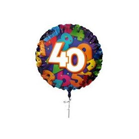Szám, Számos lufi 18" 45cm - 40-es lufi, 406040