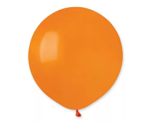 Gömb lufi 19" (48cm-es) léggömb, Narancssárga