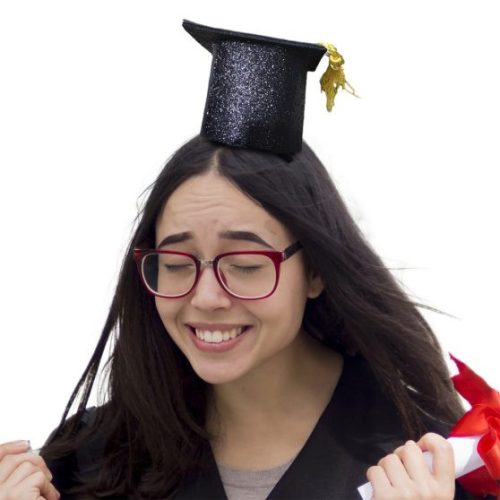 Ballagási fejpánt, diplomaosztó