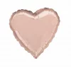 Egyszínű szív lufi 24" 61cm Rosegold szív