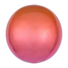 Egyszínű gömb lufi 16" 40cm Orbz