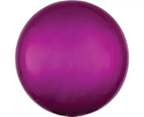 Egyszínű gömb lufi 15" 38cm Pink Orbz