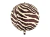 Orbz gömb lufi 30" 75cm Állat mintás, Zebra