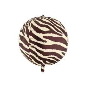 Orbz gömb lufi 30" 75cm Állat mintás, Zebra