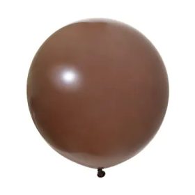   BALONEVI Latex lufi 24" 60cm, 3db/cs, Pastel Brown, Barna