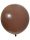 BALONEVI Latex lufi 24" 60cm, 3db/cs, Pastel Brown, Barna
