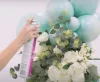 Dekorációs Lufifény spray szett, Shine, Sparkle és Clean, 3 darabos szett