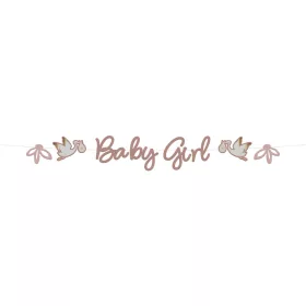 Banner babaszületésre, Kislány, Baby Girl