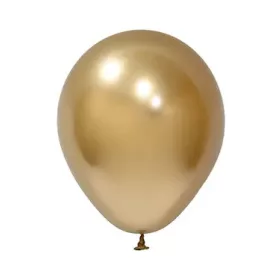  BALONEVI lufi, 12" 30cm, 50db/cs, Chrome Royal Gold, Króm Arany
