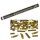 Konfetti ágyú, 60cm, arany fólia téglalapokat kilövő, oTUKM60-019