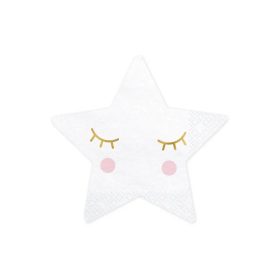 Szalvéta 16x10cm 20db Little Star, Csillag