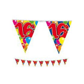 Zászlófüzér 16-os számmal, 10m, 04541