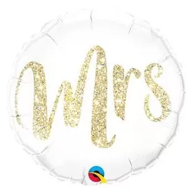 Esküvői lufi 18" 45cm Mrs