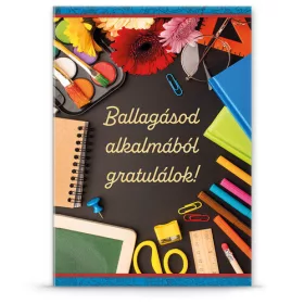 Képeslap, Ballagásod alkalmából gratulálok!
