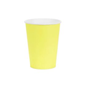 Papírpohár 2,5dl 6db Sárga