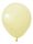 BALONEVI Latex lufi 18" 45cm, 25db/cs, Pastel Vanilia, Vanília