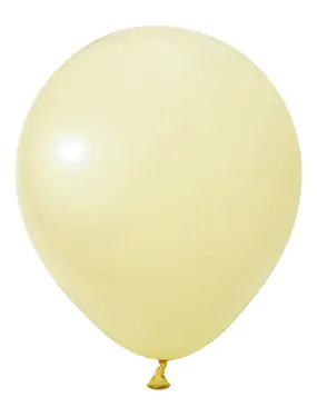 BALONEVI Latex lufi 18" 45cm, 25db/cs, Pastel Vanilia, Vanília