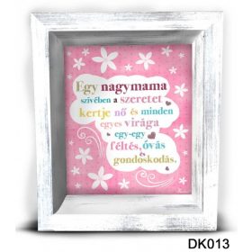 3D kép, 16x20cm, Nagymama