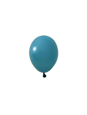 BALONEVI Latex lufi, 5", 13cm, 100db/cs, Pastel Ocean Blue, Tengerkék