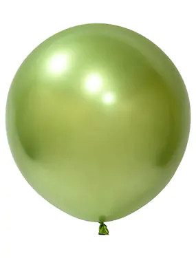 BALONEVI Latex lufi 24" 60cm, 3db/cs, Krom Light Green, Króm Világoszöld