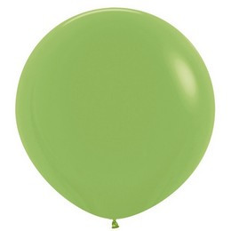 36" 91cm latex léggömb Lime Zöld