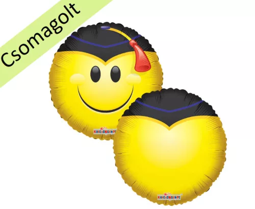 Ballagási óriás fólia lufi 28" 72cm bagoly, 1011085256-28, héliummal töltve