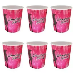 Papírpohár lánybúcsú Party, 250ml, 6db