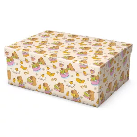 Díszdoboz T4 32x23x12cm, Capybara, Kapibara