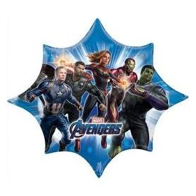 Óriás fólia lufi 32" 81cm Avengers, Bosszúállók, 3465701, héliummal töltve
