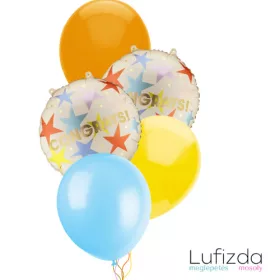   Héliumos luficsokor ballagásra , Congrats - Ingyenes GLS szállítással