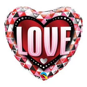 Lufi 18" 45cm "Love" szív